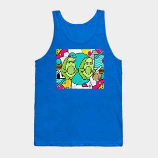 Funny Avocado Fruit Tank Top